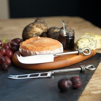 Polished Knot Cheese Knife Set