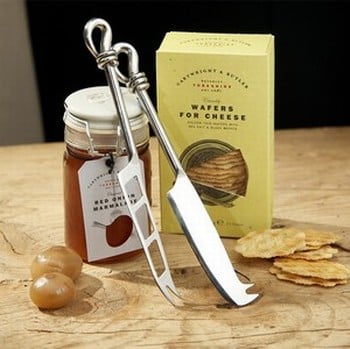 Polished Knot Cheese Knife Set