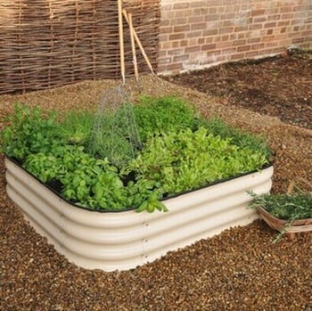 Retro Steel Raised Bed