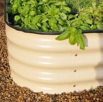 Retro Steel Raised Bed