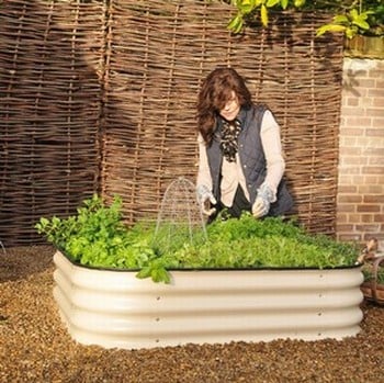 Retro Steel Raised Bed