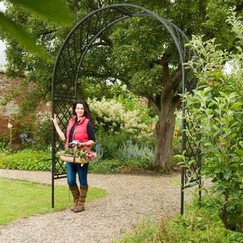 Roman Full Lattice Superior Garden Arch