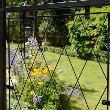 Roman Half Lattice Standard Garden Arch