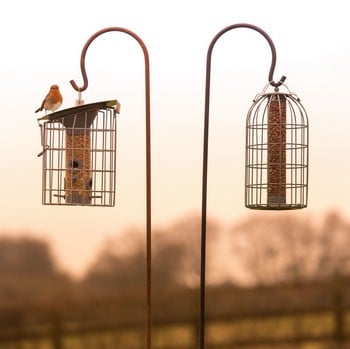 Shepherd's Crook Rust Finish Hanging Hooks - 5 Pack Shepherd's Crook Rust Finish Hanging Hooks - 5 Pack