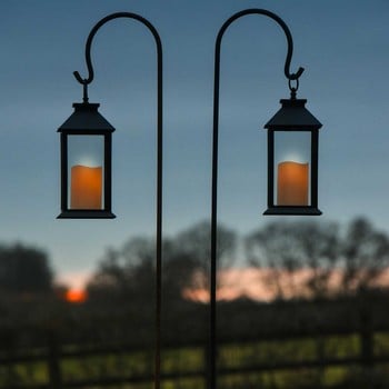 Shepherd's Crooks - Rust/Black Finish Hanging Hook