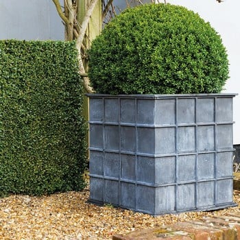 Sienna Square Steel Planters