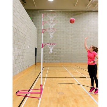 Single Telescopic Netball Post Single Telescopic Netball Post