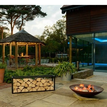 Small Curved Fire Bowls - Corten Steel