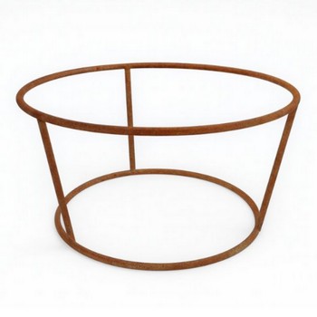 Small Curved Fire Bowls - Corten Steel