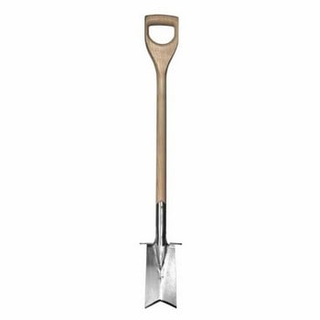 Sneeboer Transplanting Spade with Steps and D-handle