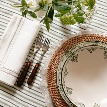 Sophie Classic Two Cord Napkin - Natural