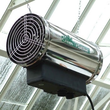 Stainless Steel Phoenix 2.8kW Fan Heater