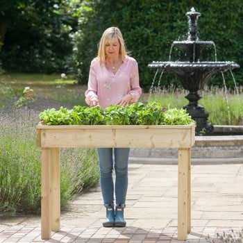 Standard Wooden Raised Bed Tables