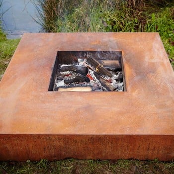 Steel Fire Tables - Corten Steel