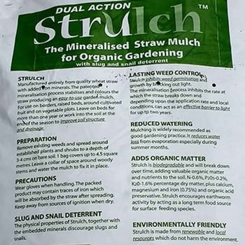 Strulch Garden Mulch - Bulk Deliveries