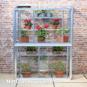 Superior Lean-To Double Mini Greenhouse