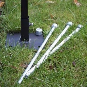 Superior Pergola Base Unit Floor Fixing Pins