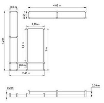 Superior Raised Beds U Shape - Bespoke Design