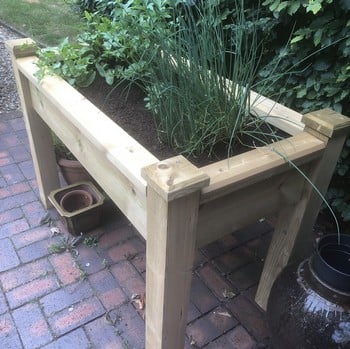 Superior Wooden Raised Bed Tables