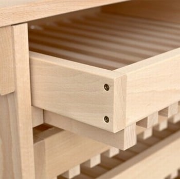 Traditional beech hotsell apple rack
