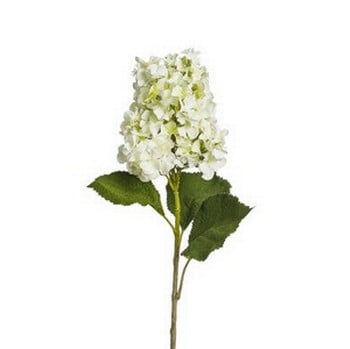 White Hydrangea Spray by Sia