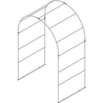 Wire Roman Arch 1 metre deep - Bespoke Design
