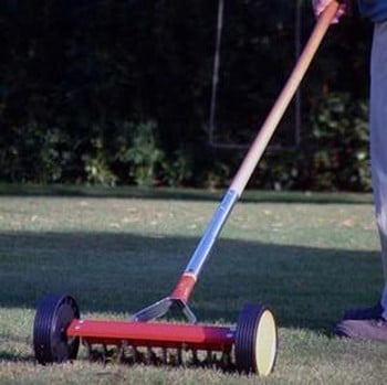 Wolf-Garten Roller Moss Removal Rake