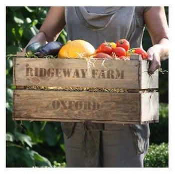 Wooden Fruit Box