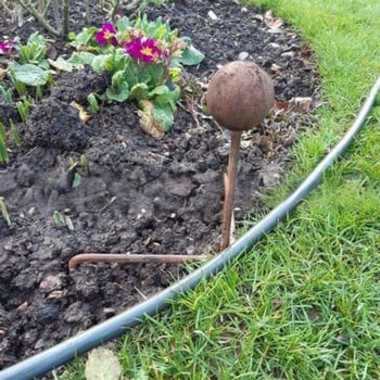 Wrought Iron Hose Guide with 50mm ball