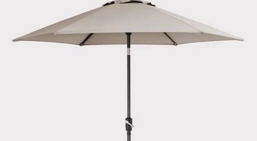 2.5m Parasol Stone Colour