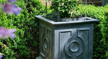 Belgian Circle Steel Planters