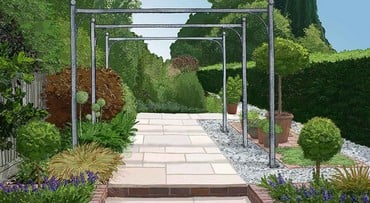 Traditional Single Hoop Arch