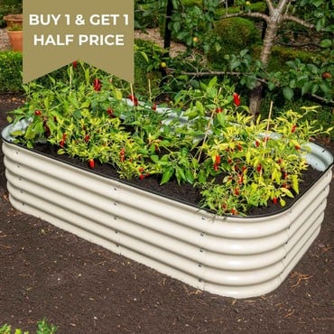 4-in-1 Modular Metal Raised Bed