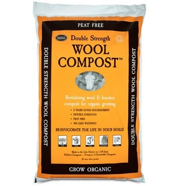 Double Strength Wool Compost 30 Litre