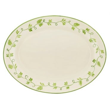 Elouise Serving Platter - Green Elouise Serving Platter - Green