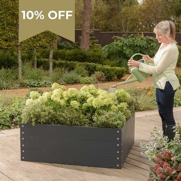 Harrod Standard Metal Raised Beds - Anthracite Grey