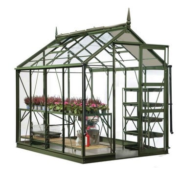 Harrod Superior Greenhouse - Olive Green