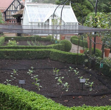 Harrod Vintage Fruit &amp; Vegetable Cage 1.5m High - Natural Rust