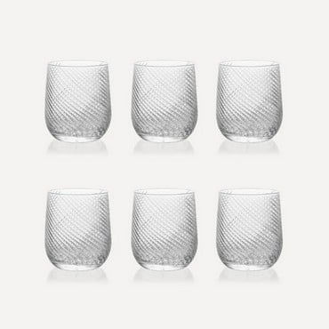 Julia Twisted Cut Crystal Tumblers - Set of 6 Julia Twisted Cut Crystal Tumblers - Set of 6