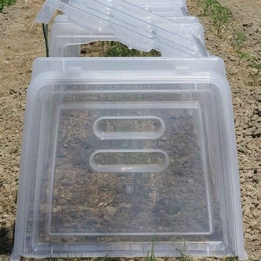 Mini Greenhouse Cloche Tunnels - Double Width