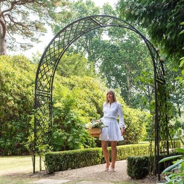 Roman Full Lattice Superior Garden Arch