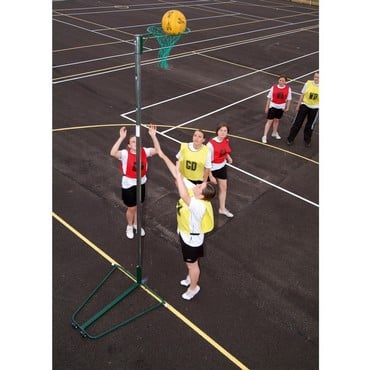 Single Wheelaway Netball Post -10mm ring