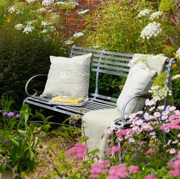 Southwold Garden Bench (with back) 3 Seater