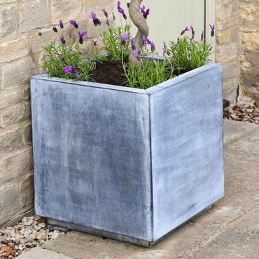 Southwold Square Metal Planter Southwold Square Metal Planter