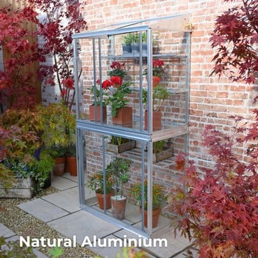 Superior Lean-To Double Mini Greenhouse Superior Lean-To Double Mini Greenhouse