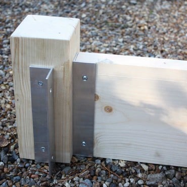 Superior Raised Bed Planks with brackets