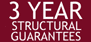 3 Year Structural Guarantee 3 Year Structural Guarantee