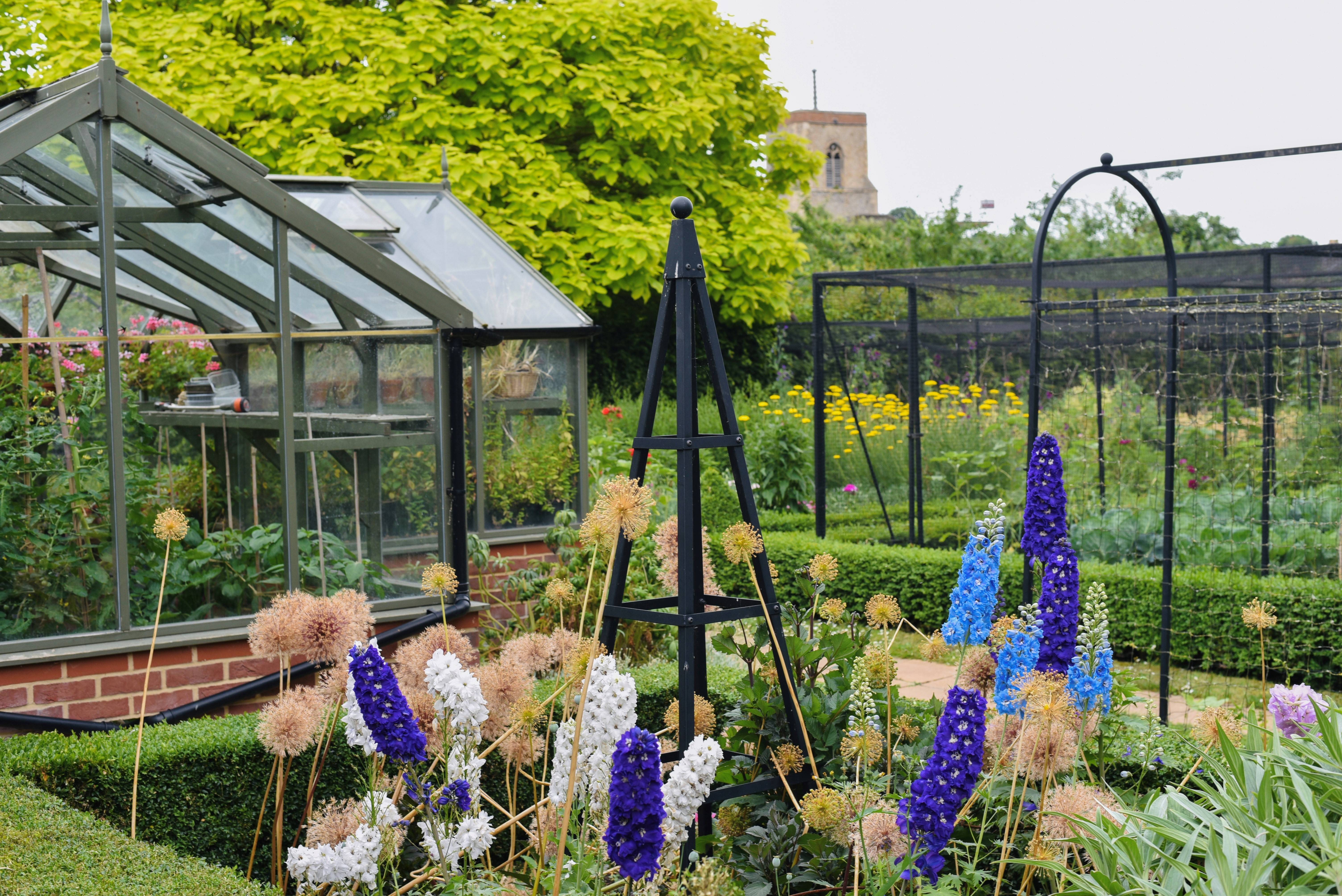 Bishops Garden Obelisk and Cage