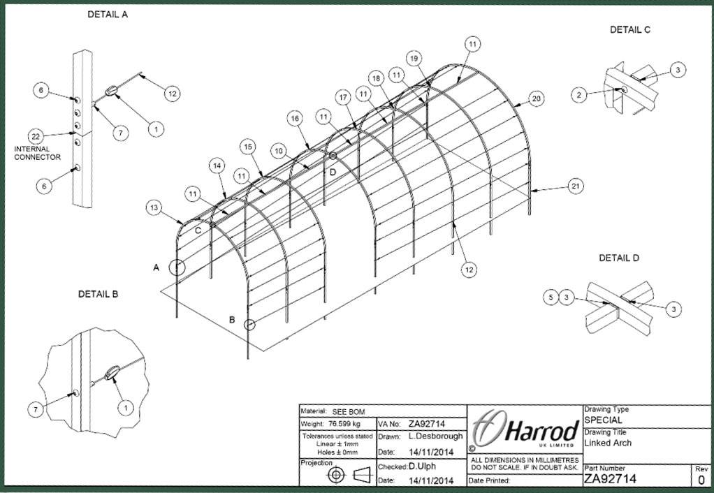 Linked Arch Tunnel - Bradley 1