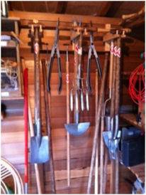 Tools in the Potting Shed
